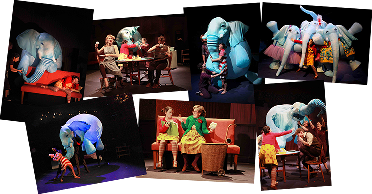 Royal National Theatre Production of The Elephantom photos courtesy of Charlotte Macmillan